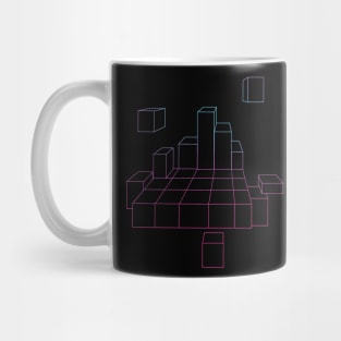 Floating Cube City Mug